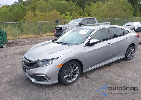 2020 Honda Civic Ex-L from USA, damaged, VIN 19XFC1F71LE221047